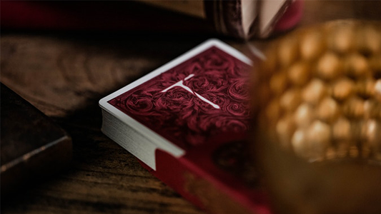 Luxury Sword T (Red) Playing Cards by TCC