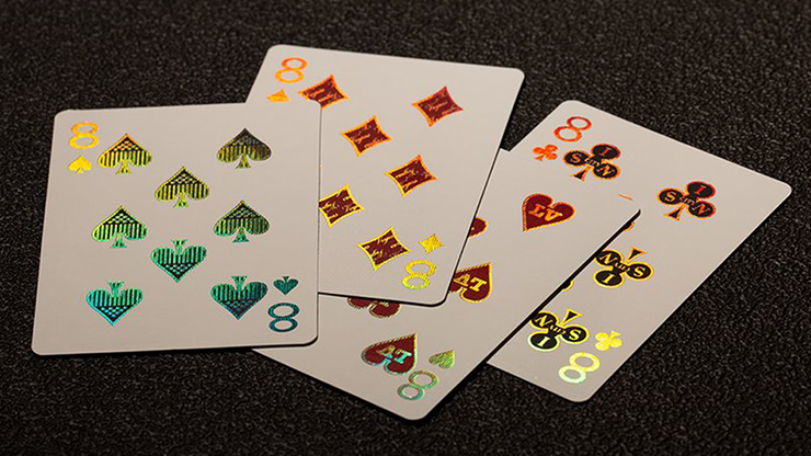 Vertex Black Playing Cards