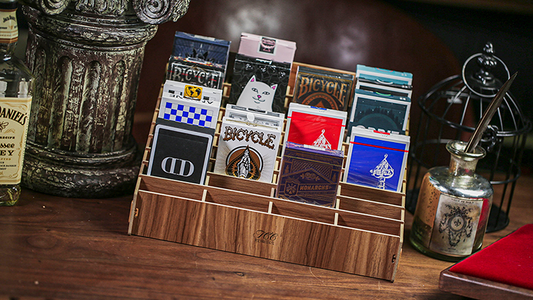 Wooden (Large- 40 Decks) Playing Card Display by TCC