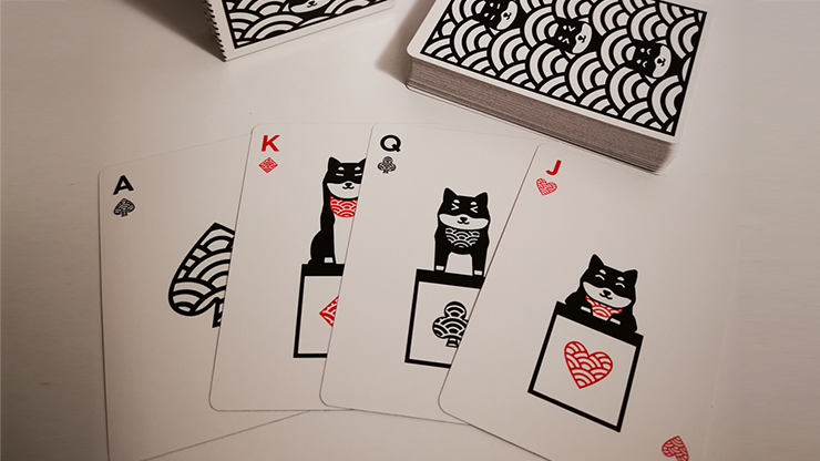 Shiba Seigaiha Playing cards