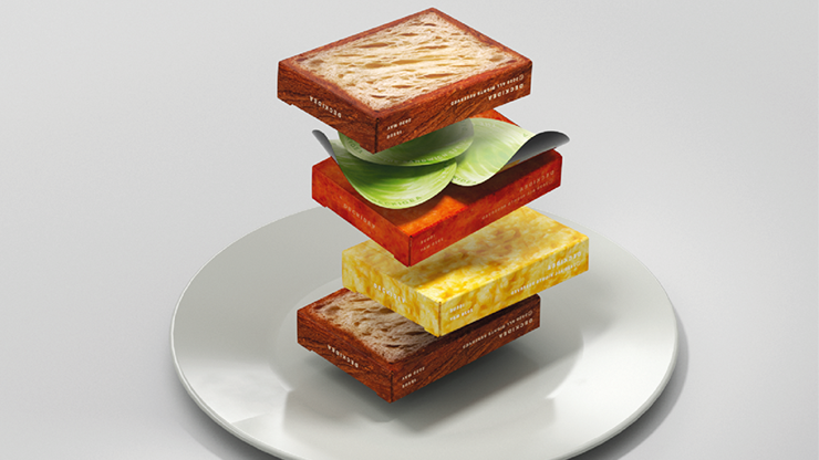 The Sandwich Series (Bread) Playing Cards