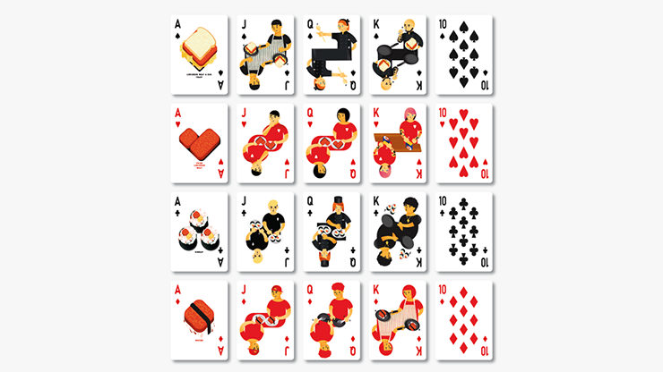 The Sandwich Series (Luncheon Meat) Playing Cards