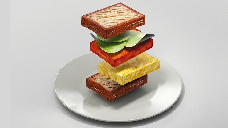 The Sandwich Series (Luncheon Meat) Playing Cards