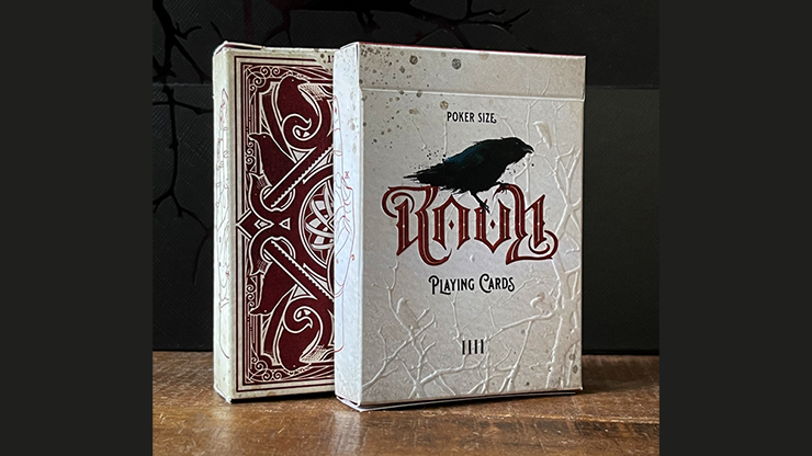 RAVN IIII (Red) Playing Cards Designed by Stockholm17