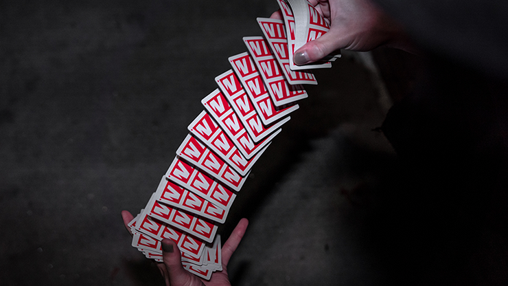 Prototype (Supreme Red) Playing Cards by Vin