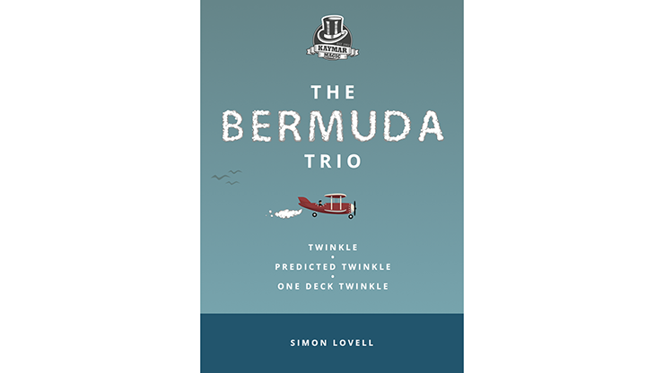 The Bermuda Trio booklet (Gimmick and online instructions) by Simon Lovell & Kaymar Magic - Trick