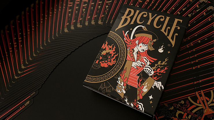 Bicycle Midnight Geung Si Playing Cards by HypieLab