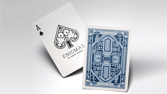 ENIGMAS Puzzle Hunt (Blue) Playing Cards