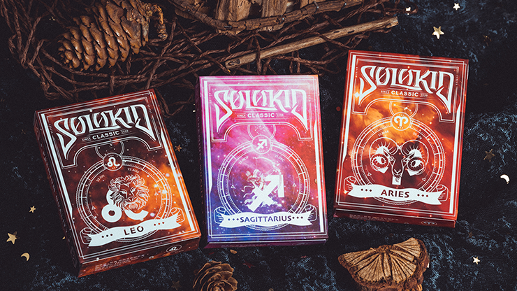 Solokid Constellation Series V2 (Aries) Playing Cards by Solokid Playing Card Co.