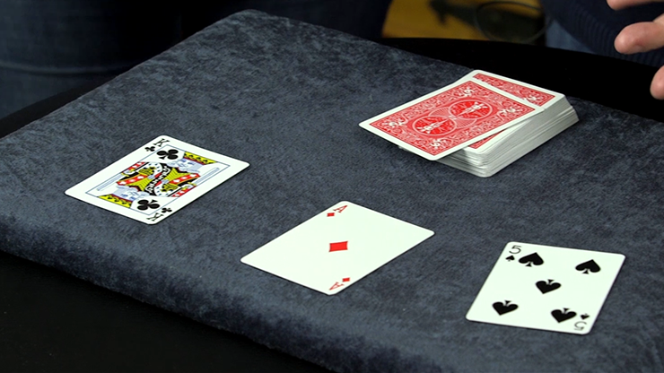 Big Blind Media Presents Deck Ja Vu Blue (Gimmicks and Online Instructions) by John Carey - Trick