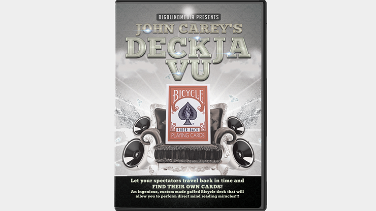 Big Blind Media Presents Deck Ja Vu Blue (Gimmicks and Online Instructions) by John Carey - Trick