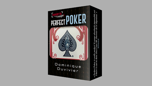 Perfect Poker (Gimmicks and Online Instructions) by Dominique Duvivier   - Trick