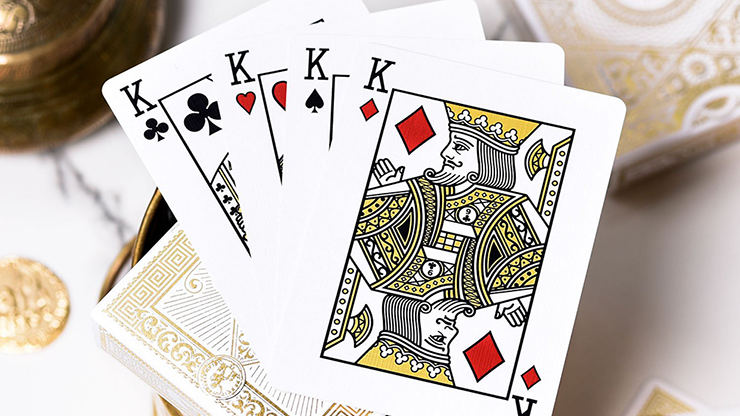 White Aurelians Playing Cards