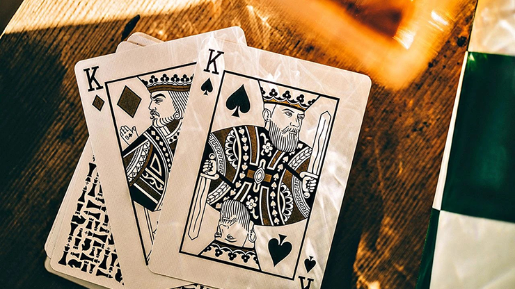 Knights V2 (White) Playing Cards