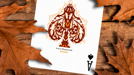 Leaves Autumn Playing Cards by Dutch Card House Company