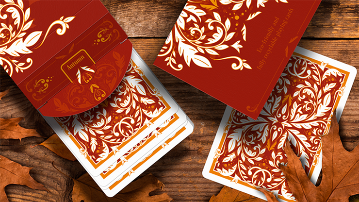 Leaves Autumn Playing Cards by Dutch Card House Company