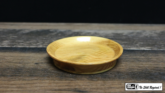 Wooden Coin Tray by Mr. Magic - Trick