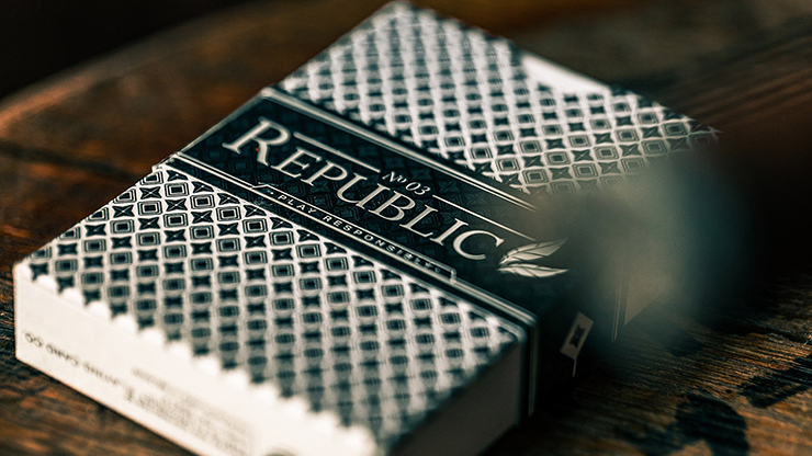 Republic Artist (Black) Playing Cards