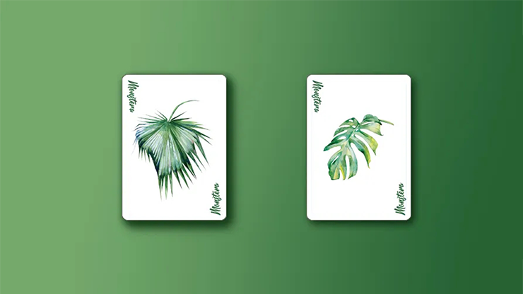 Monstera (Green) Playing Cards by TCC Presents