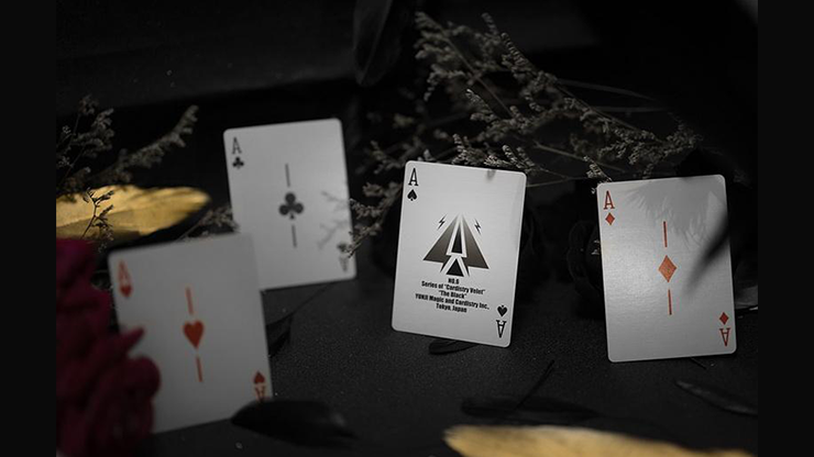 YUCI (Black) Playing Cards by TCC