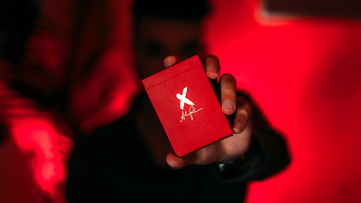 X Deck (Red) Signature Edition Playing Cards by Alex Pandrea