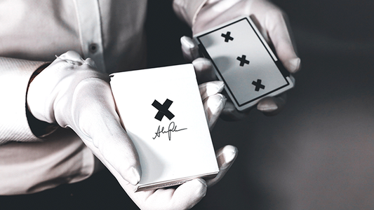 X Deck (White) Signature Edition Playing Cards by Alex Pandrea