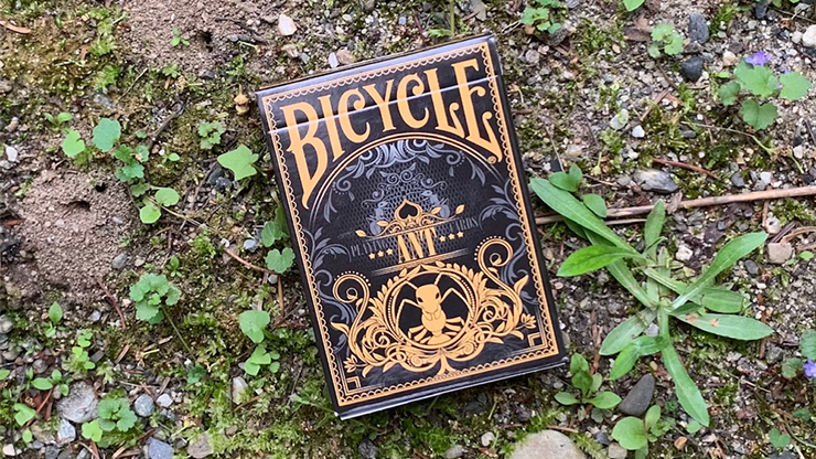 Bicycle Ant (Black) Playing Cards