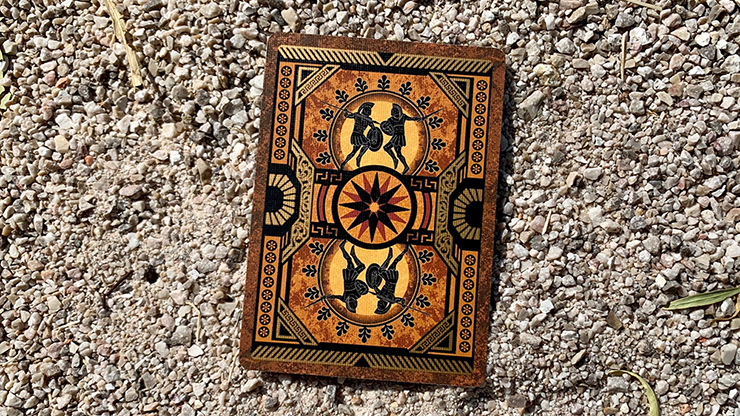 Gilded Trojan War Playing Cards