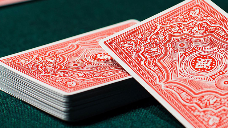 Red V2 Cohorts (Luxury-pressed E7) Playing Cards