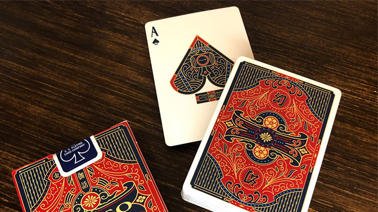 Bicycle Genso Blue Playing Cards by Card Experiment