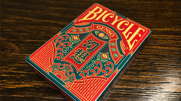 Bicycle Genso Green Playing Cards by Card Experiment