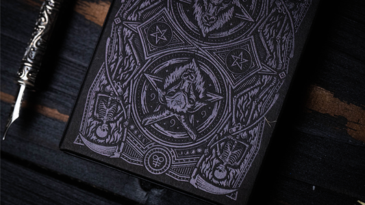 666 (Silver Foil) Playing Cards by Riffle Shuffle