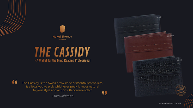 THE CASSIDY WALLET CROCODILE / LIMITED 50 by Nakul Shenoy - Trick