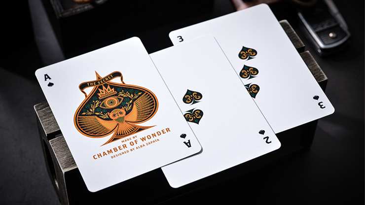 The Secret (Emerald Edition) Playing Cards by Chamber of Wonder