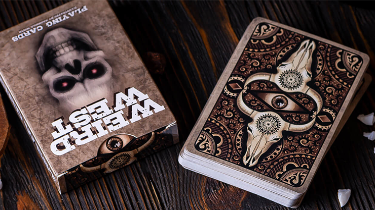 Weird Wild West Playing Cards