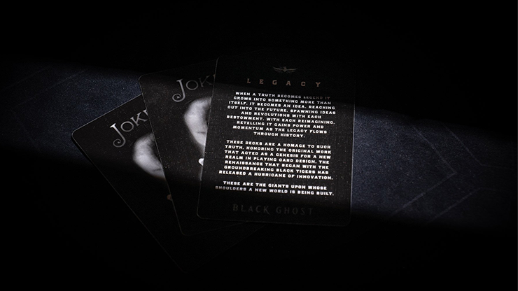 Black Ghost Legacy V2 Playing Cards