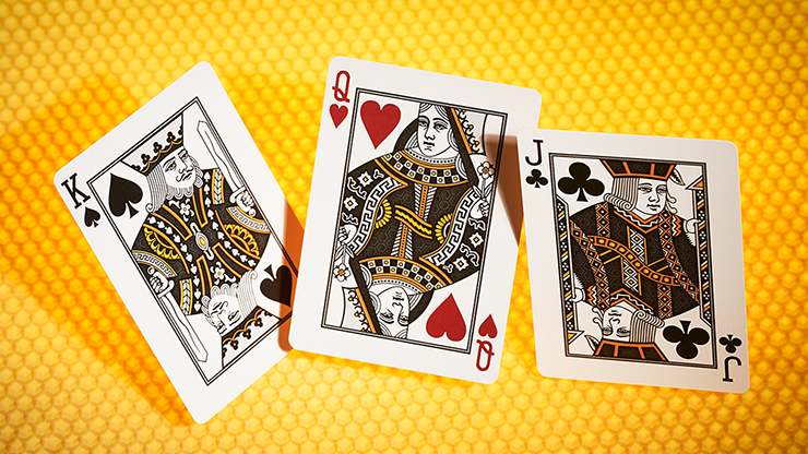 Bicycle Honeybee (Yellow) Playing Cards