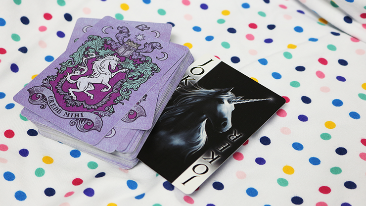 Anne Stokes Unicorns (Purple) Cards by USPCC