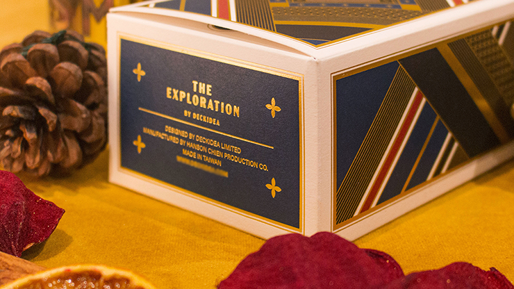 The Exploration (Half-Brick) Playing Cards by Deckidea