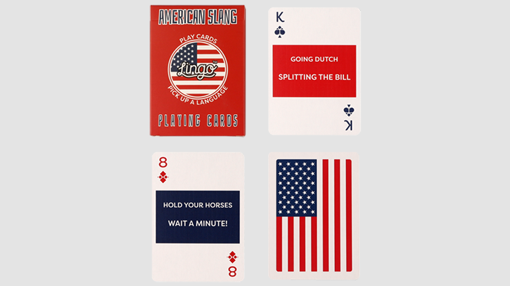 Lingo (American Slang) Playing Cards