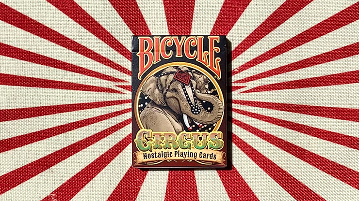 Stripper Bicycle Circus Nostalgic Playing Cards