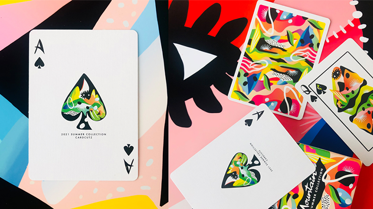 2021 Summer Collection: Mountain Gilded Playing Cards by CardCutz