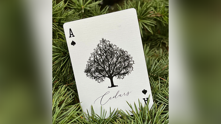 Cedar Playing Cards