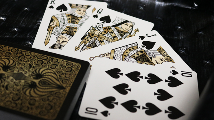 Bicycle Aureo Black Playing Cards