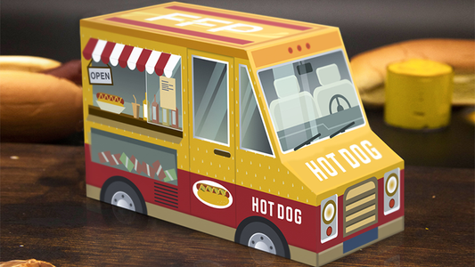 Hot Dog & Mustard Combo (Half-Brick Food Truck) Playing Cards by Fast Food Playing Cards