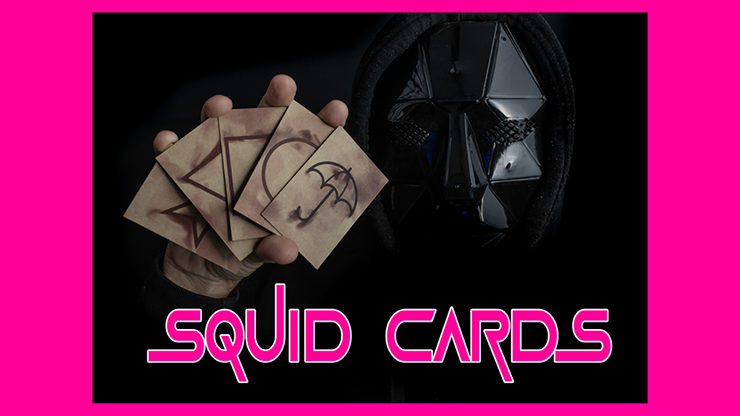 SQUID CARDS (Gimmicks and Online Instruction) by Matthew Wright - Trick