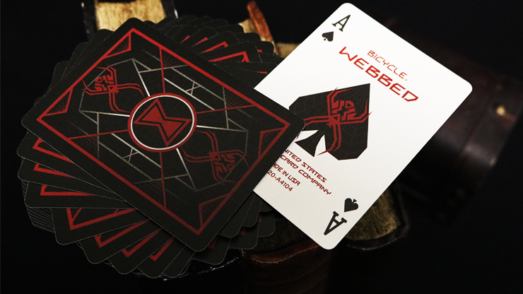 Bicycle Webbed Playing Cards by US Playing Card Co.