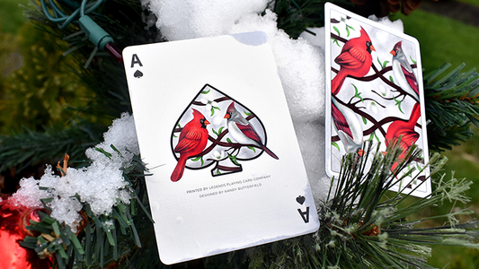 Cardinals Playing Cards by Midnight Cards