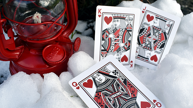 Cardinals Playing Cards by Midnight Cards