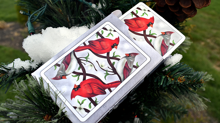 Cardinals Playing Cards by Midnight Cards